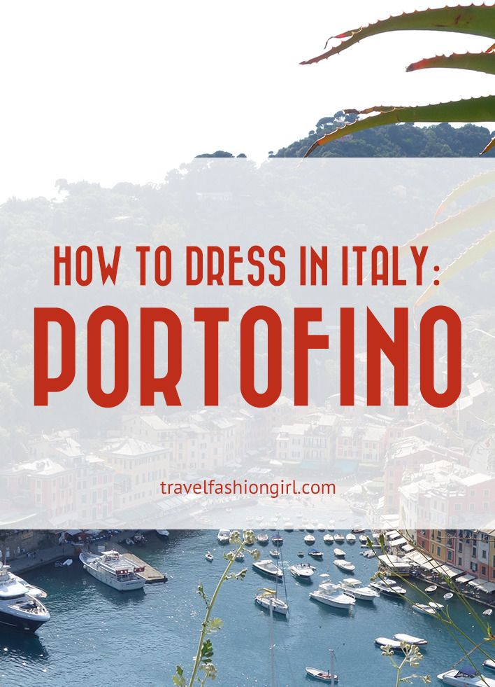 What are the most common sites tourists visit in Portofino, Italy?